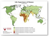 Life Expectancy of Women Statistic