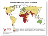 Practice of Property Rights for Women Statistic