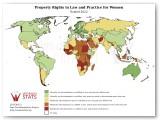 Property Rights in Law and Practice for Women Statistic