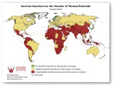 Societal Sanction for the Murder of Women/Femicide Statistic